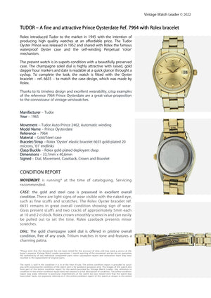 Rolex 6635 sales bracelet for sale