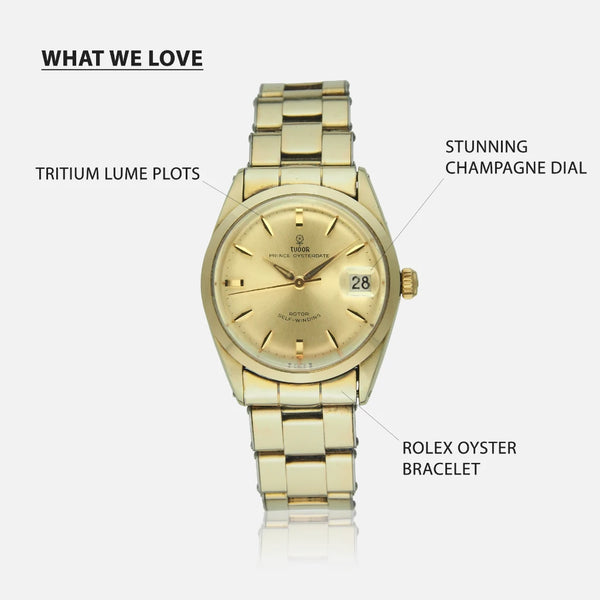 1965 Tudor Prince Oysterdate Ref. 7964 Vintage Watch Leader