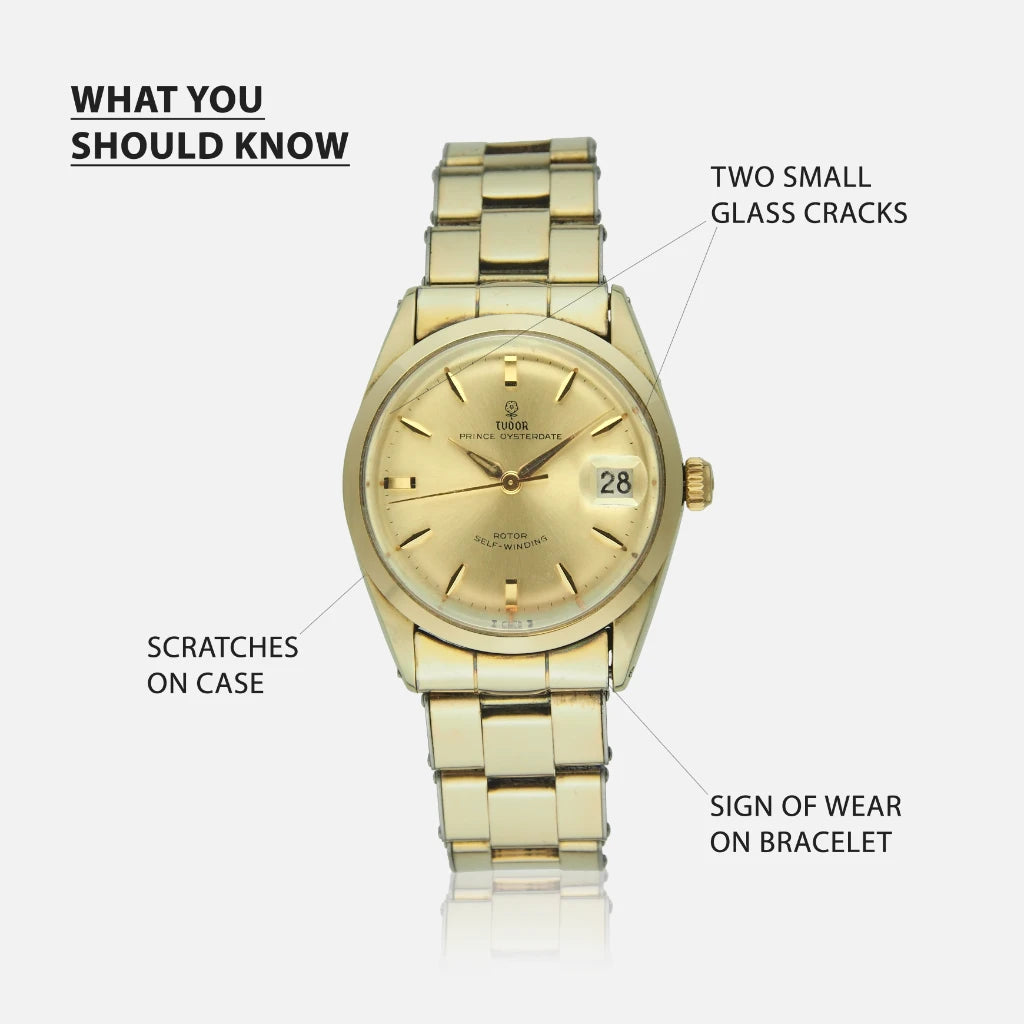 Vintage gold tudor watches best sale