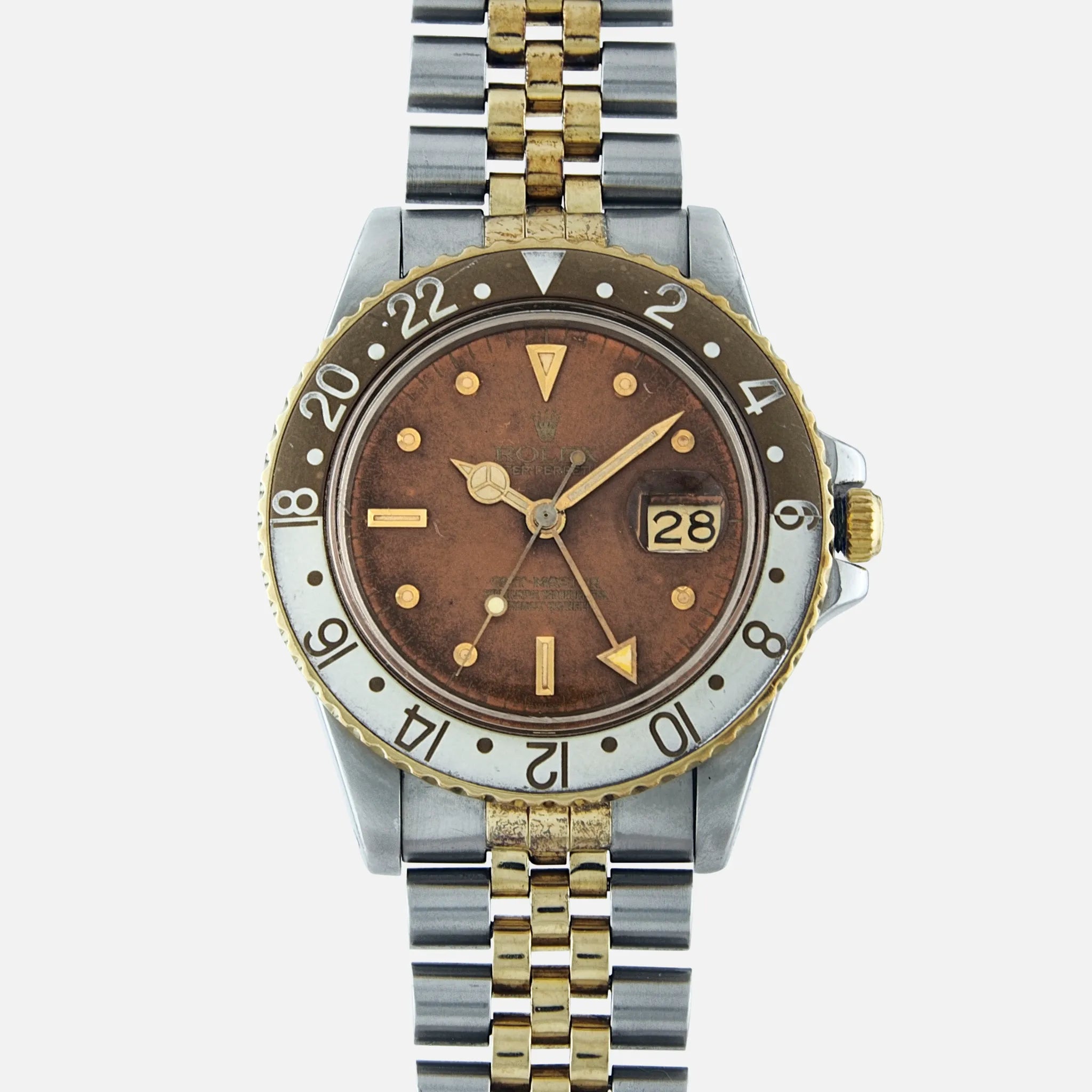 Rolex gmt master sales root beer vintage
