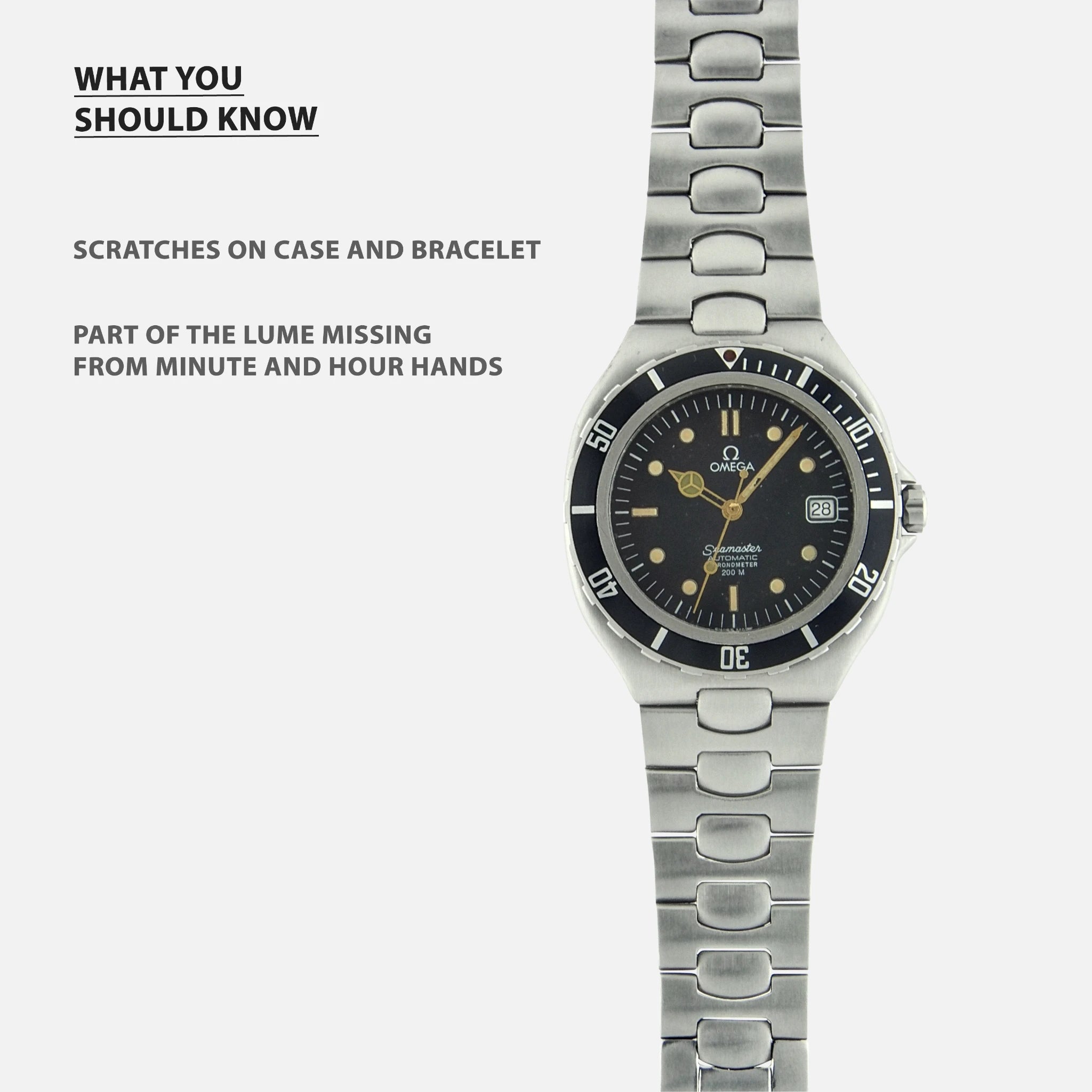 Omega seamaster top pre bond automatic