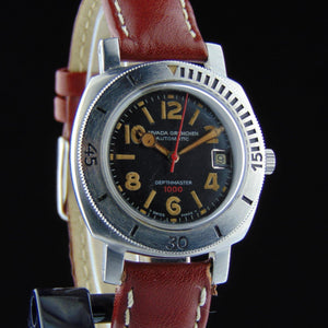 Nivada Grenchen - A fine and very rare Depthmaster 1000 "Baby Panerai" - Vintage Watch Leader