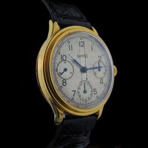 Eberhard - Cal. 16000 A very rare and attractive Pre Extra Fort Chronograph - Vintage Watch Leader