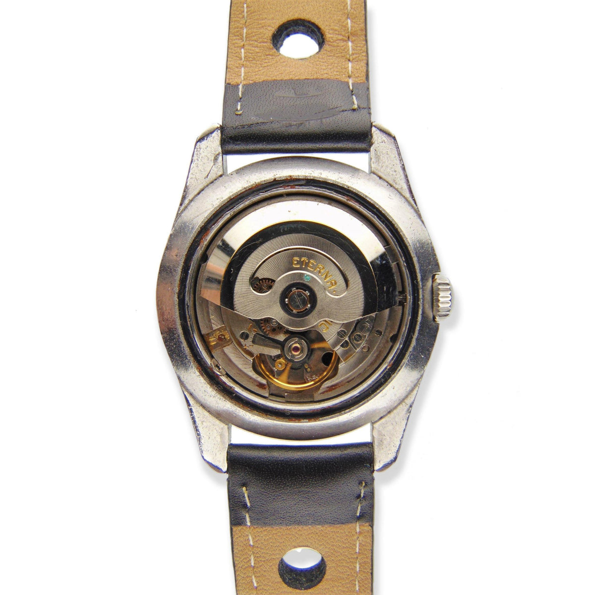 Eterna-Matic - Ref. 130 PTX/3 A fine and rare stainless steel Super Kontiki - Vintage Watch Leader