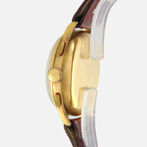 1940s Zais Watch Gold-plated case Triple Register Chronograph Caliber Landeron 42 - Vintage Watch Leader