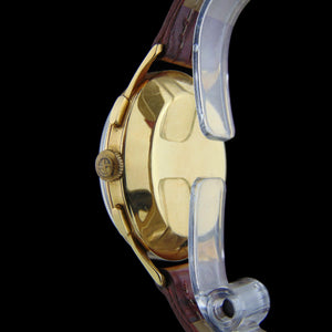 Zenith - Cal. 143 A rare, solid 18Kt gold, Excelsior Park Chronograph - Vintage Watch Leader